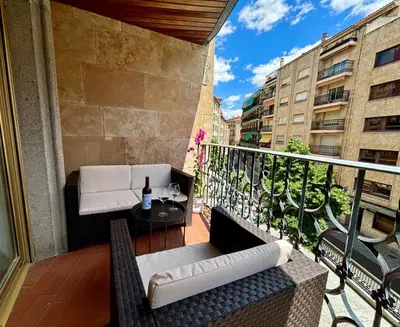 Un balcón o terraza de Duo caleros laranitasalmantina