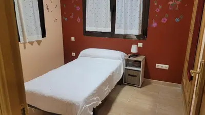 Cama o camas de una habitación en Alma de Gredos