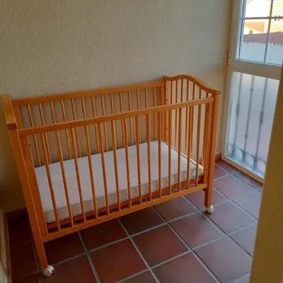 Cama o camas de una habitación en Río Adaja