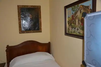 Cama o camas de una habitación en Los Naranjos