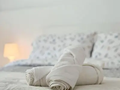 Cama o camas de una habitación en Oasis Suite