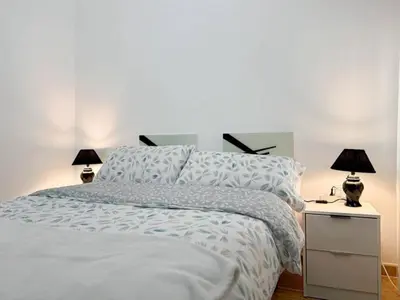 Cama o camas de una habitación en Oasis Suite