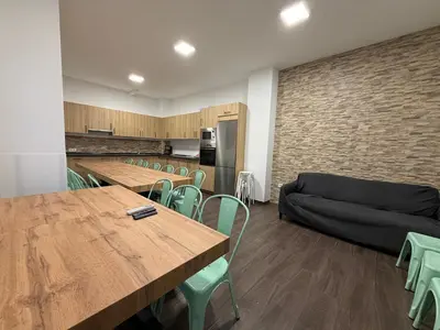 Una cocina o zona de cocina en Hostería La milla Rural