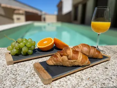 Comida en o cerca de este hostal o pensión