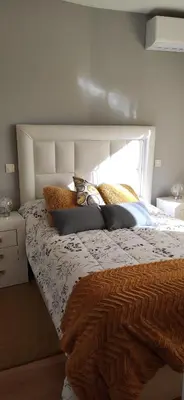 Cama o camas de una habitación en Mirador de los pollitos