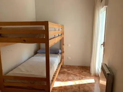 Cama o camas de una habitación en Casa Azañas