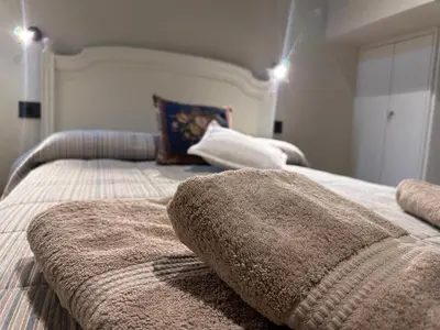 Cama o camas de una habitación en Placentinos I