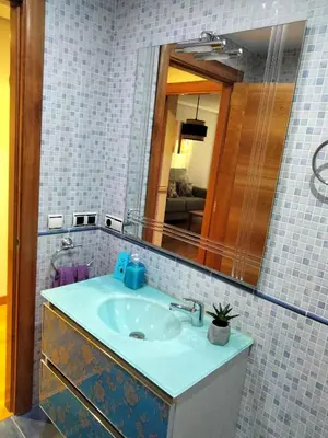 Un baño de Bonito Piso completo