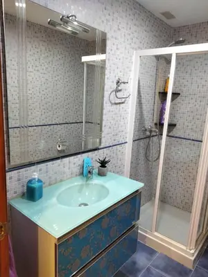 Un baño de Bonito Piso completo