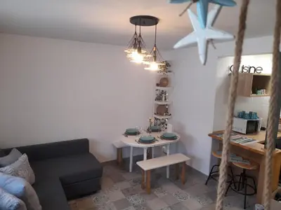 Zona de estar de La Casita del Pueblo