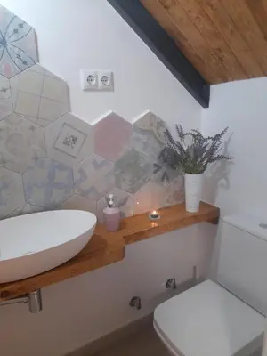 Un baño de La Casita del Pueblo
