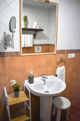 Un baño de Casa rural Los Barreros