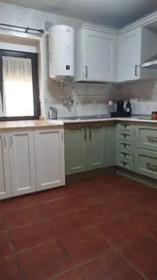 Una cocina o zona de cocina en Casa rural Los Barreros