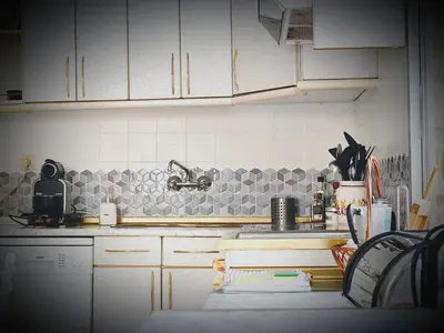 Una cocina o zona de cocina en Casa Filo - Casa rural cerca de Caceres/Trujillo