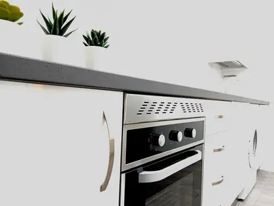 Una cocina o zona de cocina en Apartamento Cuzco