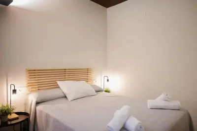 Cama o camas de una habitación en Apartamento Cuzco