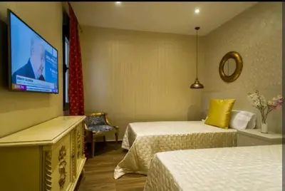 Cama o camas de una habitación en Welcome Salamanca Apartment