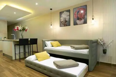 Cama o camas de una habitación en Welcome Salamanca Apartment