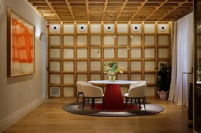 Zona de estar de Eunice Hotel Gastronómico