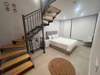Cama o camas de una habitación en LOFT SALAMANCA n 1