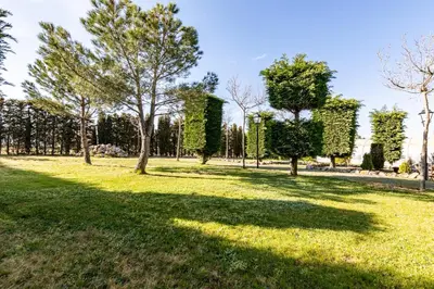Jardín al aire libre en CASA RURAL PRIVADA BENADIZOS ÁVILA