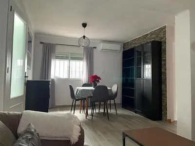 Zona de estar de Preciosa casa entera con patio