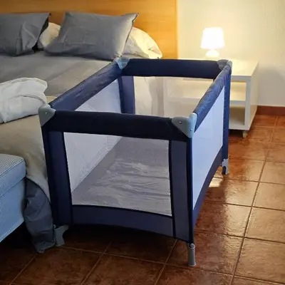 Cama o camas de una habitación en Apartamento Parque Gredos