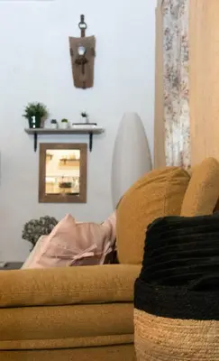Zona de estar de LA JUSTA Casa Rural