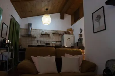 Una cocina o zona de cocina en LA JUSTA Casa Rural
