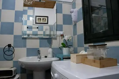 Un baño de LA JUSTA Casa Rural