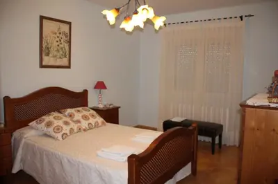Cama o camas de una habitación en Los Campos