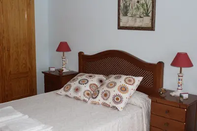 Cama o camas de una habitación en Los Campos