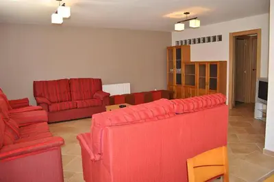 Zona de estar de Holiday home Casa las Margaritas