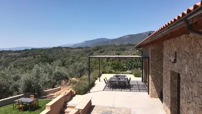 Paisaje cerca de esta villa
