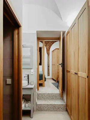 Cama o camas de una habitación en PORTAL DE SANTIAGO