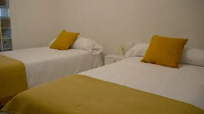 Cama o camas de una habitación en La Higuera ATCC00793