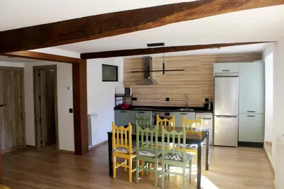 Una cocina o zona de cocina en Bosque de los sauces