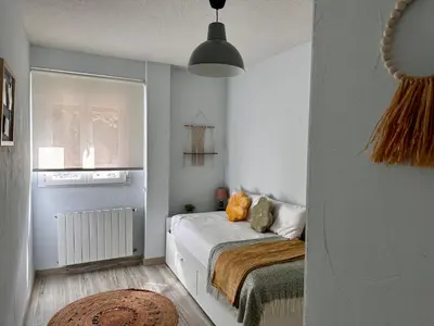 Cama o camas de una habitación en Auriga