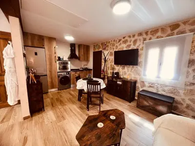 Una cocina o zona de cocina en La Mansión de La Adrada