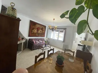 Zona de estar de El Escondite del Tiétar
