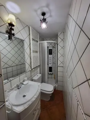 Un baño de El Refugio de Gredos