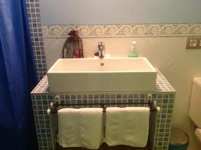 Un baño de Apartamentos Sierra de Francia