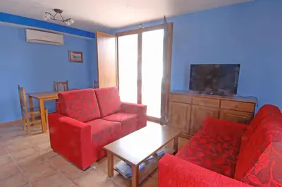 Zona de estar de Apartamentos Sierra de Francia