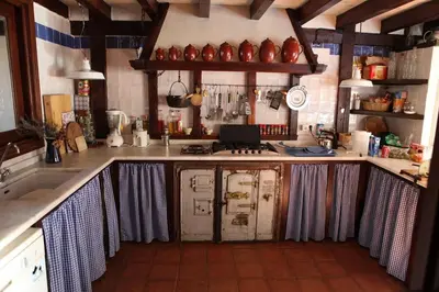 Una cocina o zona de cocina en La Casa de las Pajaritas