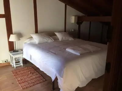Cama o camas de una habitación en La Casa de las Pajaritas
