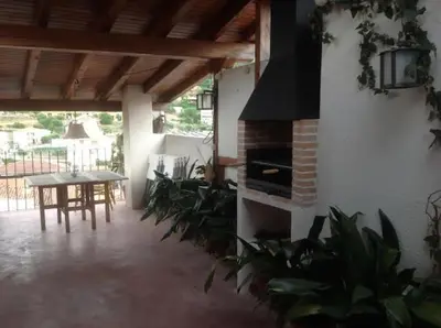 Un balcón o terraza de La Casa de las Pajaritas