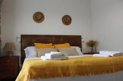 Cama o camas de una habitación en Casa Paula