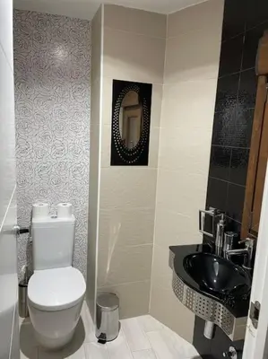 Un baño de Casa rural en El Burguillo - Picos Pardos CRA-AV-1088