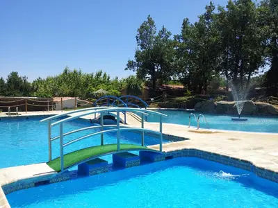 Piscina en o cerca de CAMPING-BUNGALOWS-CABAÑAS LA VERA
