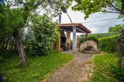 Jardín al aire libre en CASA EL CARMEN 1